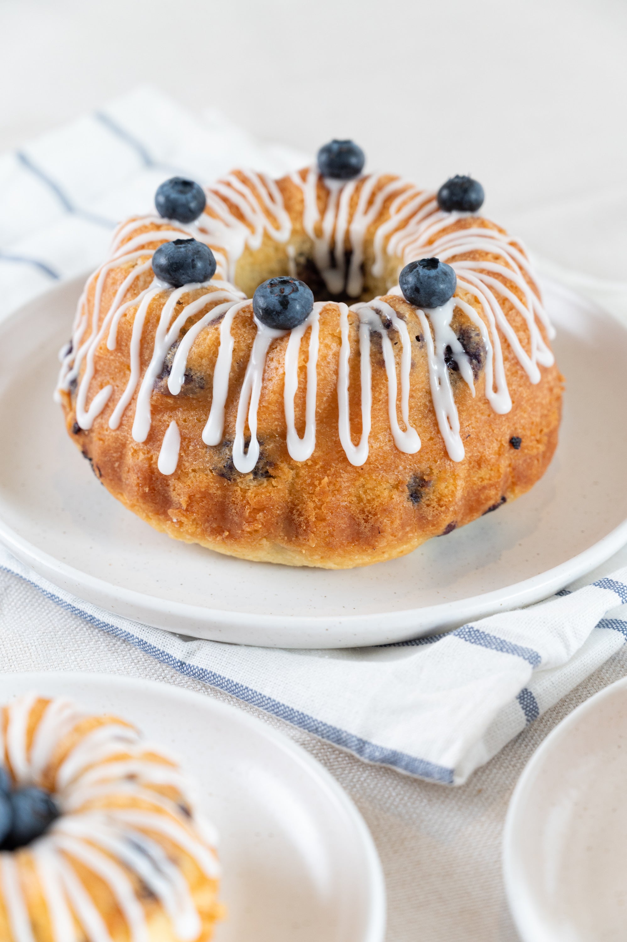 Blueberry Bundt Cake.