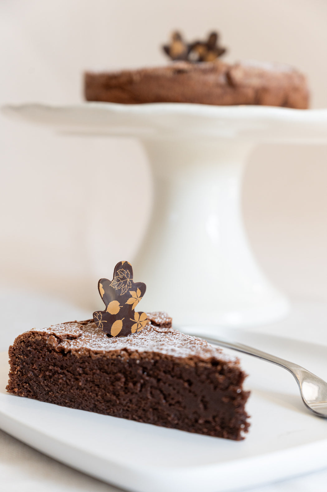 Chocolate Fudge Cake by the slice.