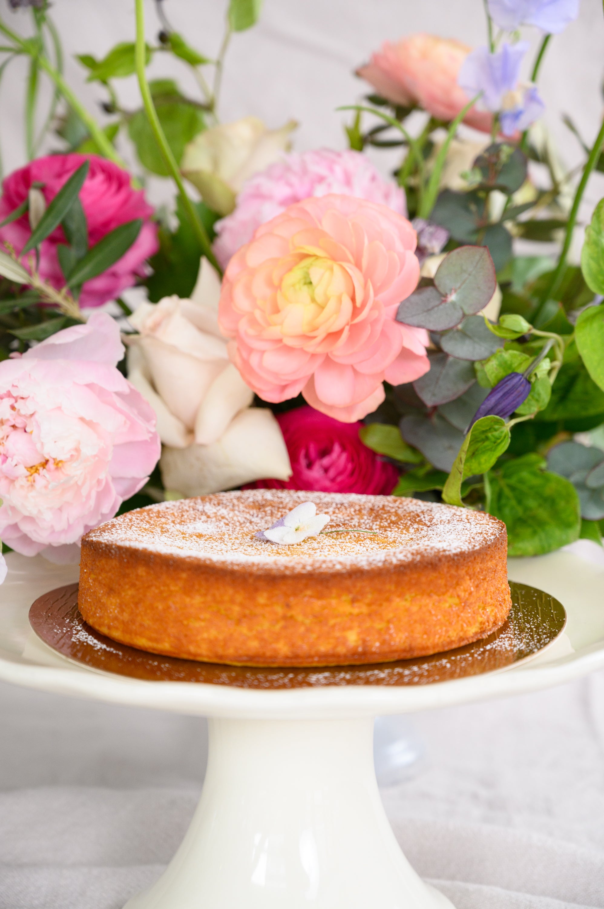 Orange Almond Cake.