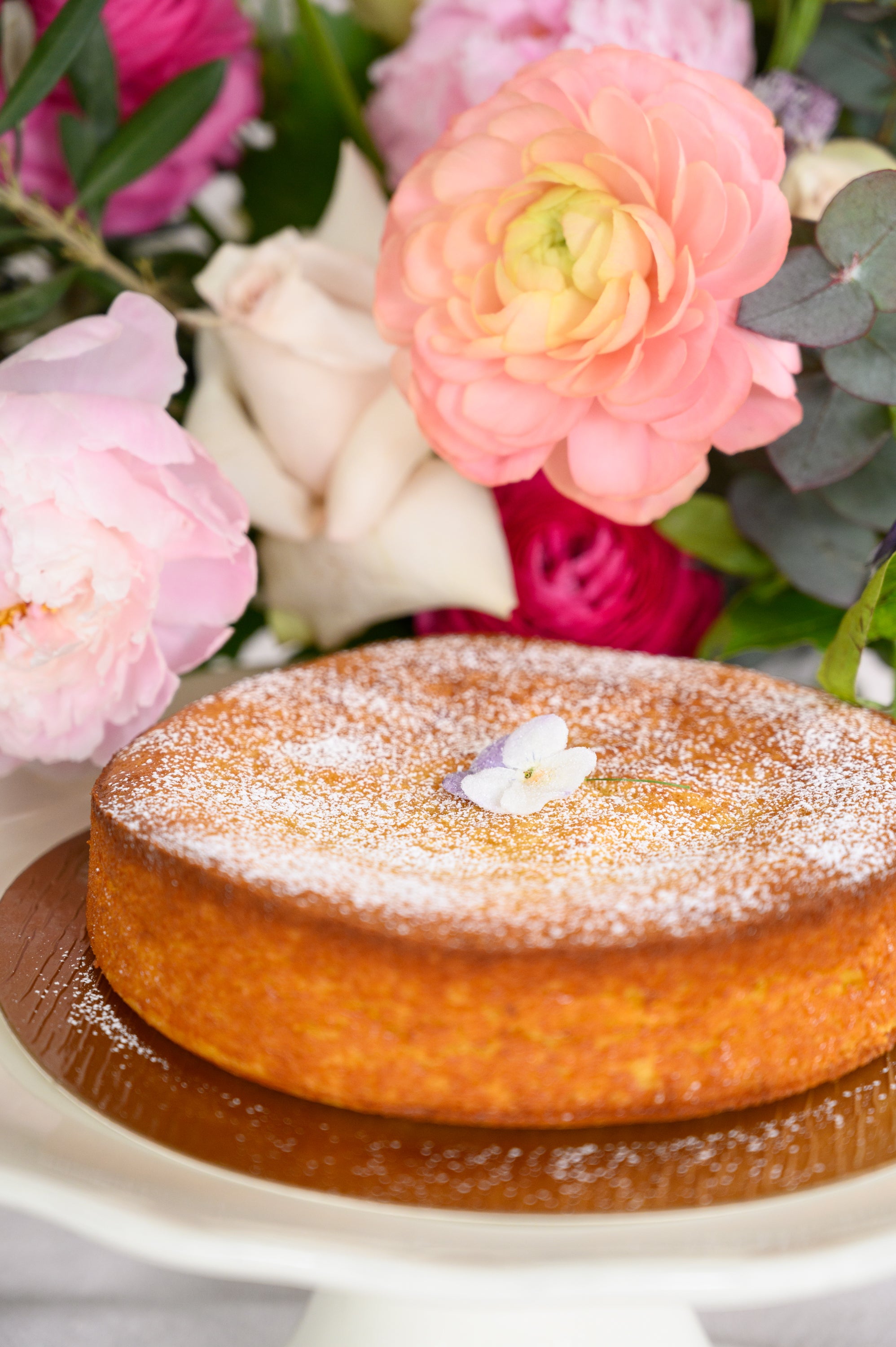 Orange Almond Cake.
