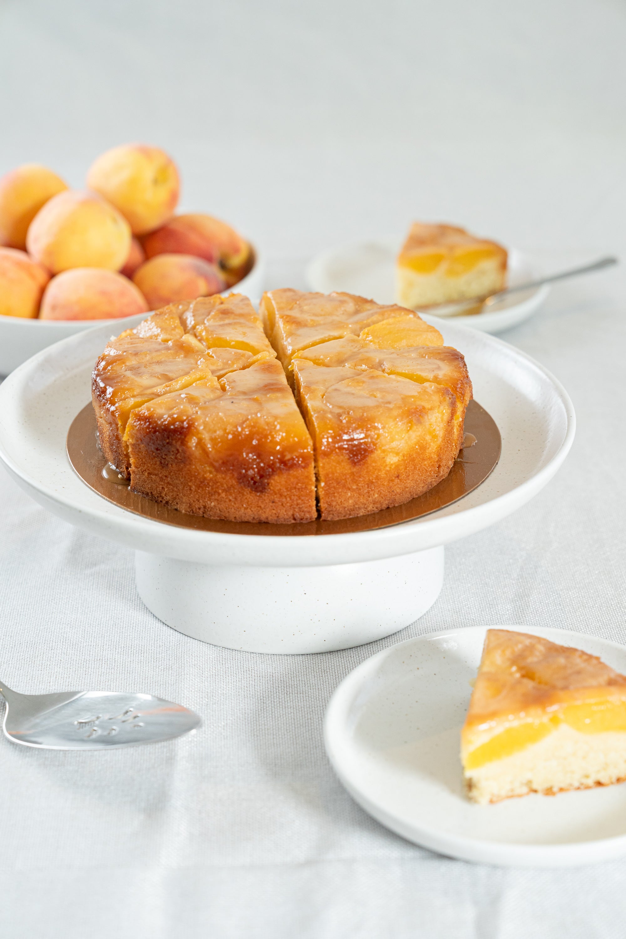 Peach Upside Down Cake.