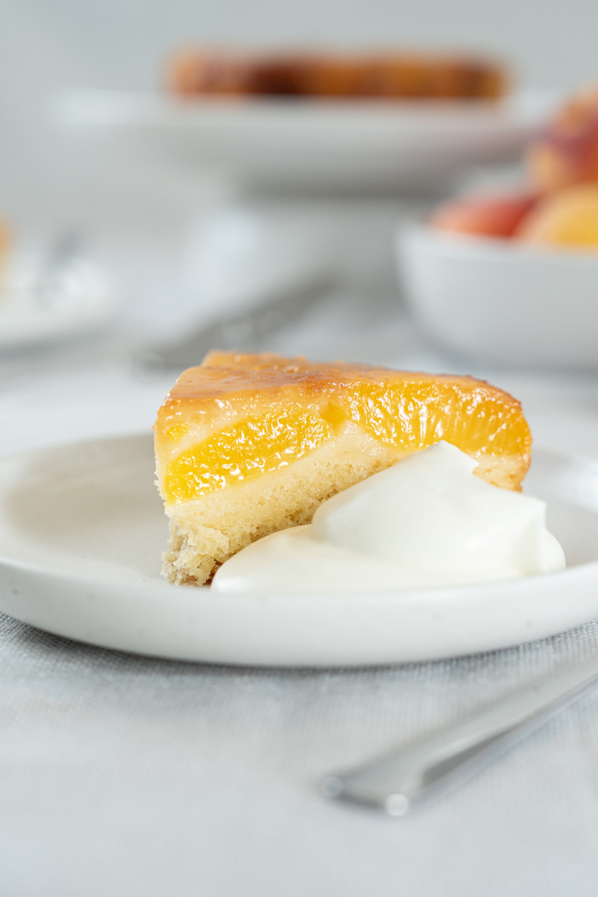 Peach Upside Down Cake.