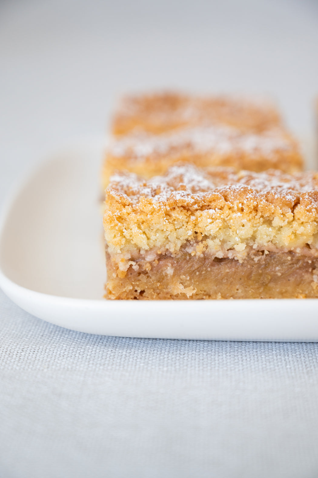 Hungarian Rhubarb Shortbread.