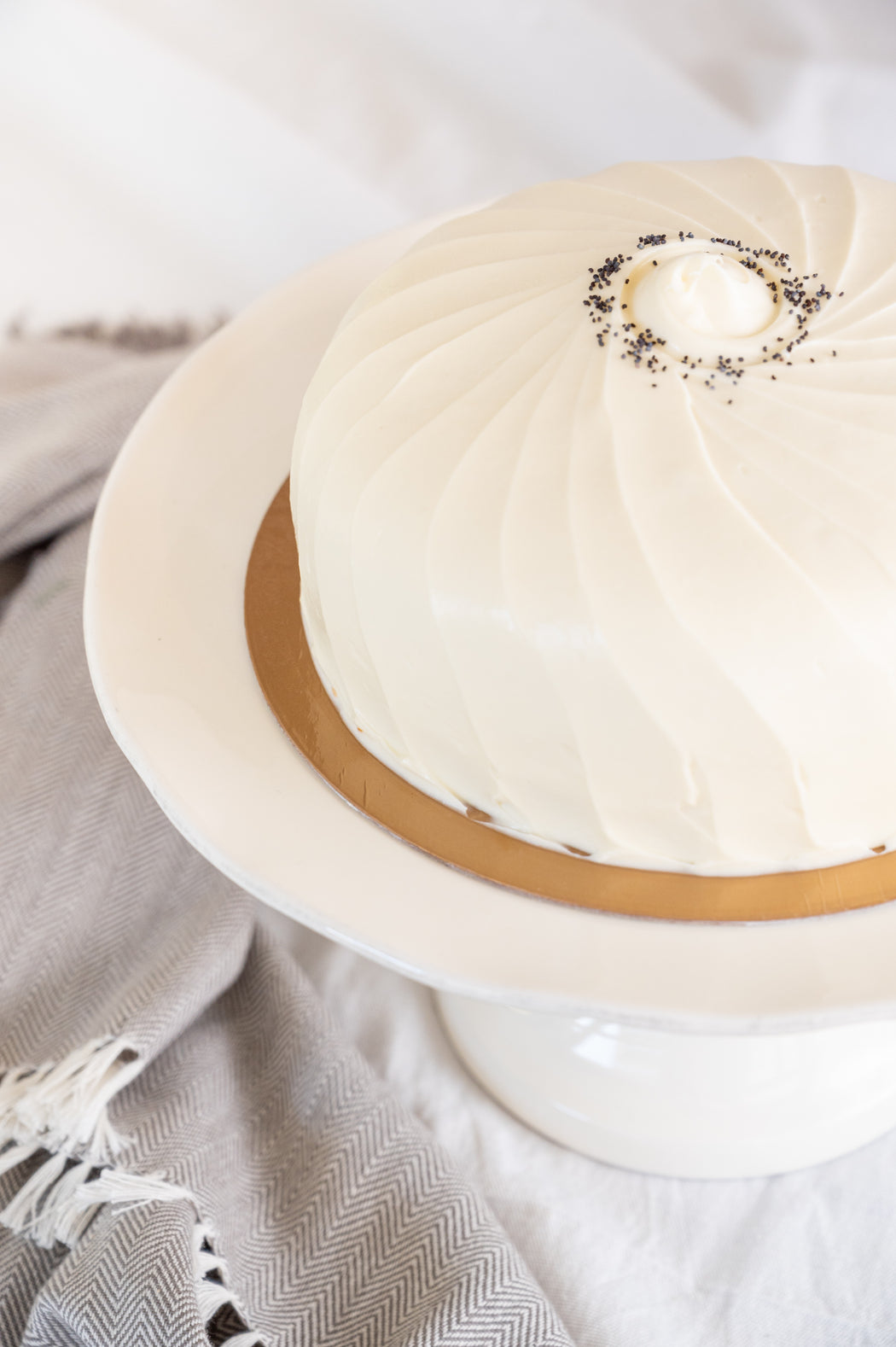 Lemon Poppyseed Cake.