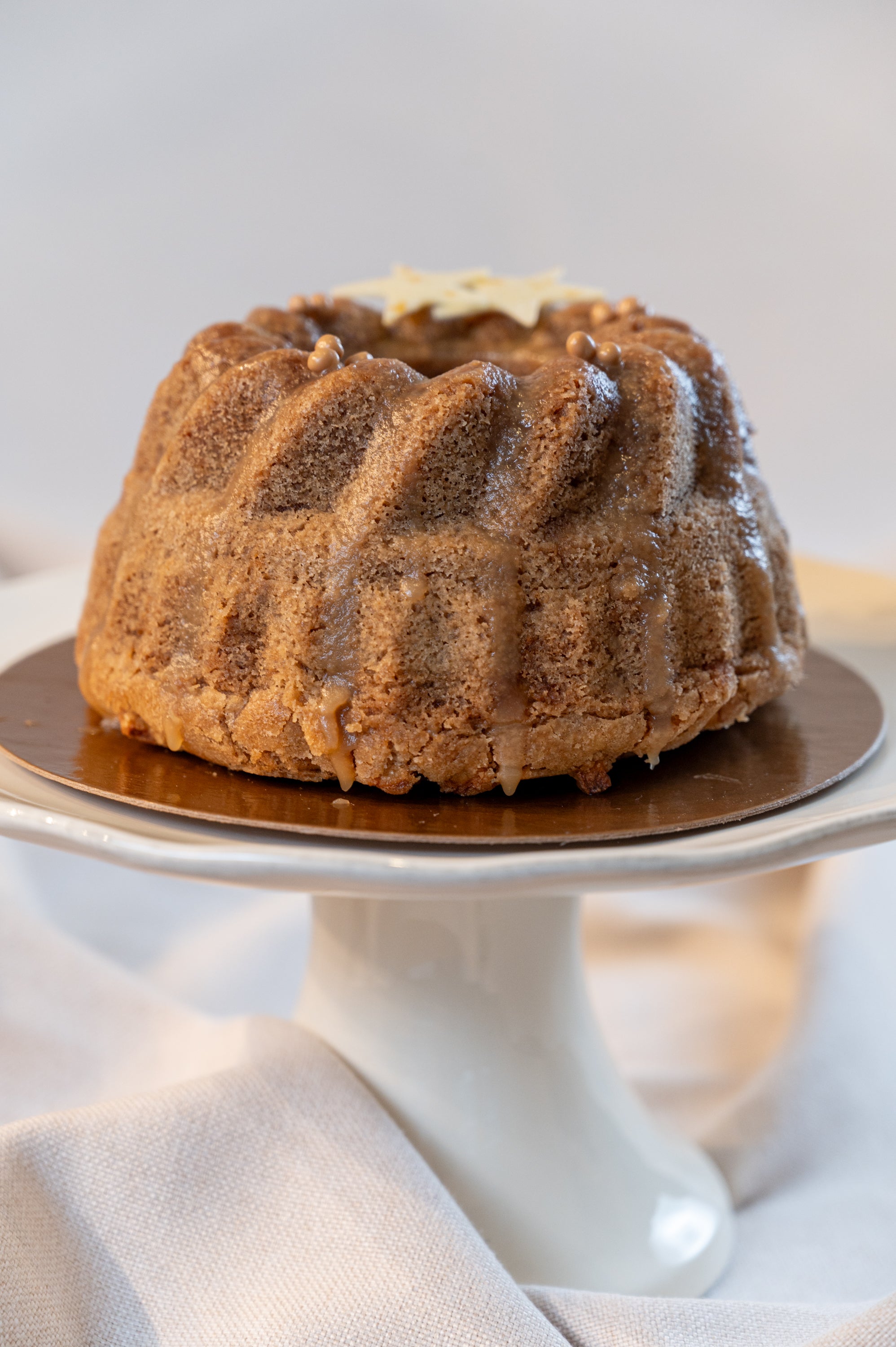 Apple Caramel Cake.