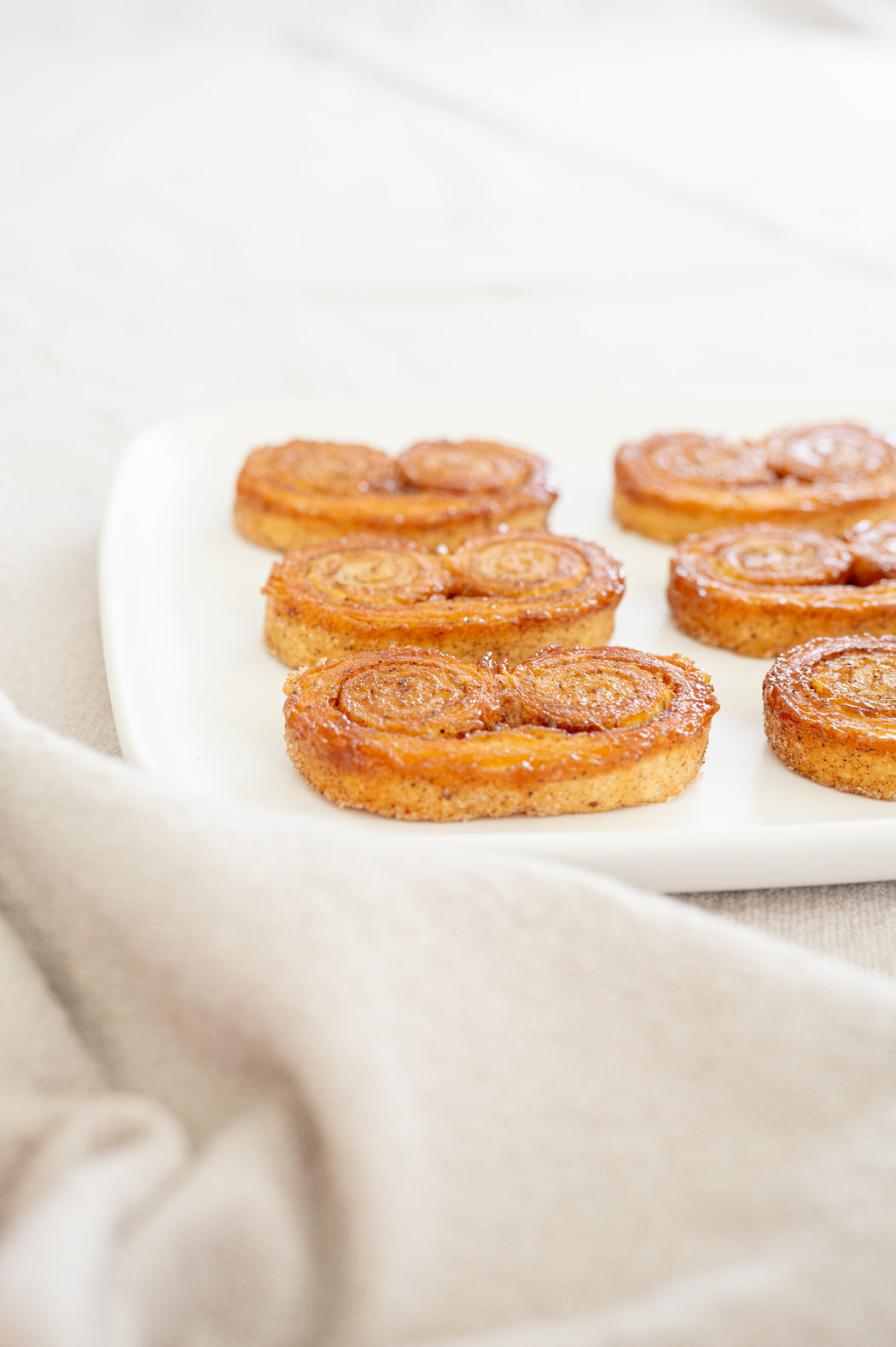 Caramelized Ginger-Spiced Palmiers.