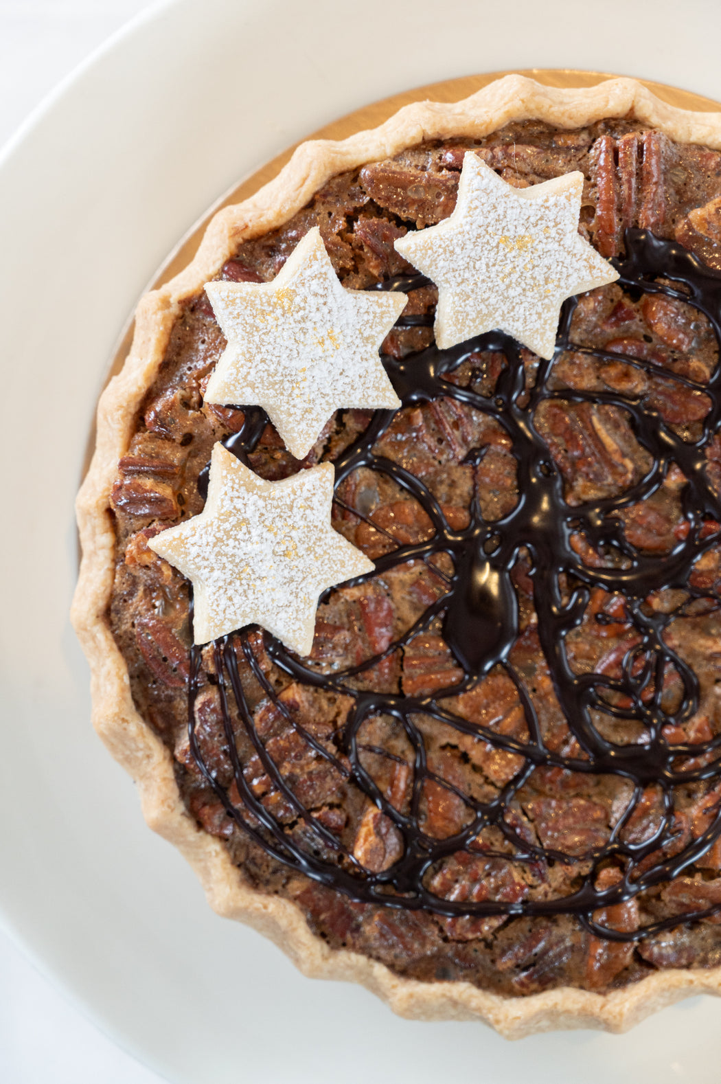Chocolate Pecan Pie.