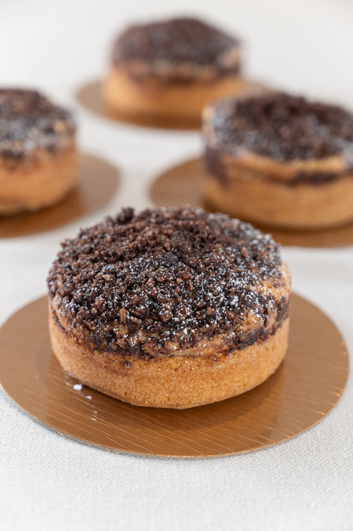 Chocolate Pecan Streusel Coffee Cakes.