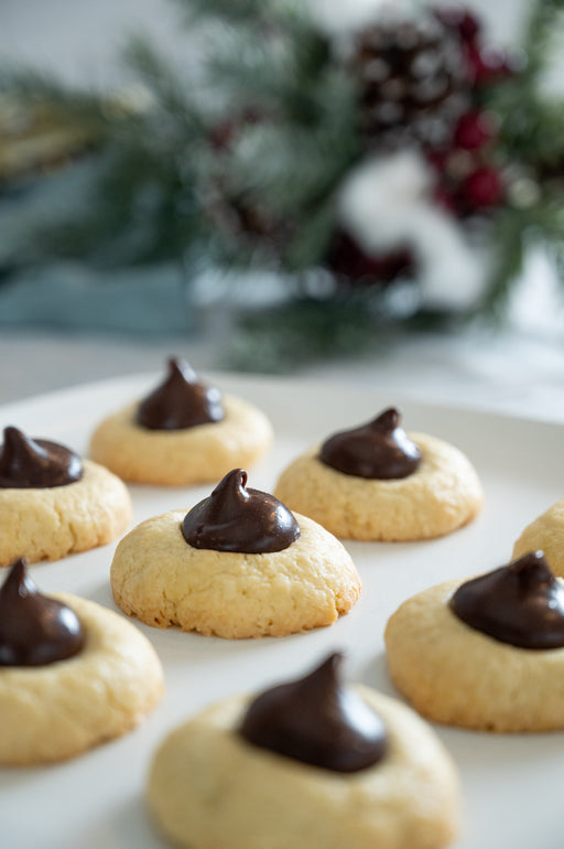 Chocolate Thumbprints.