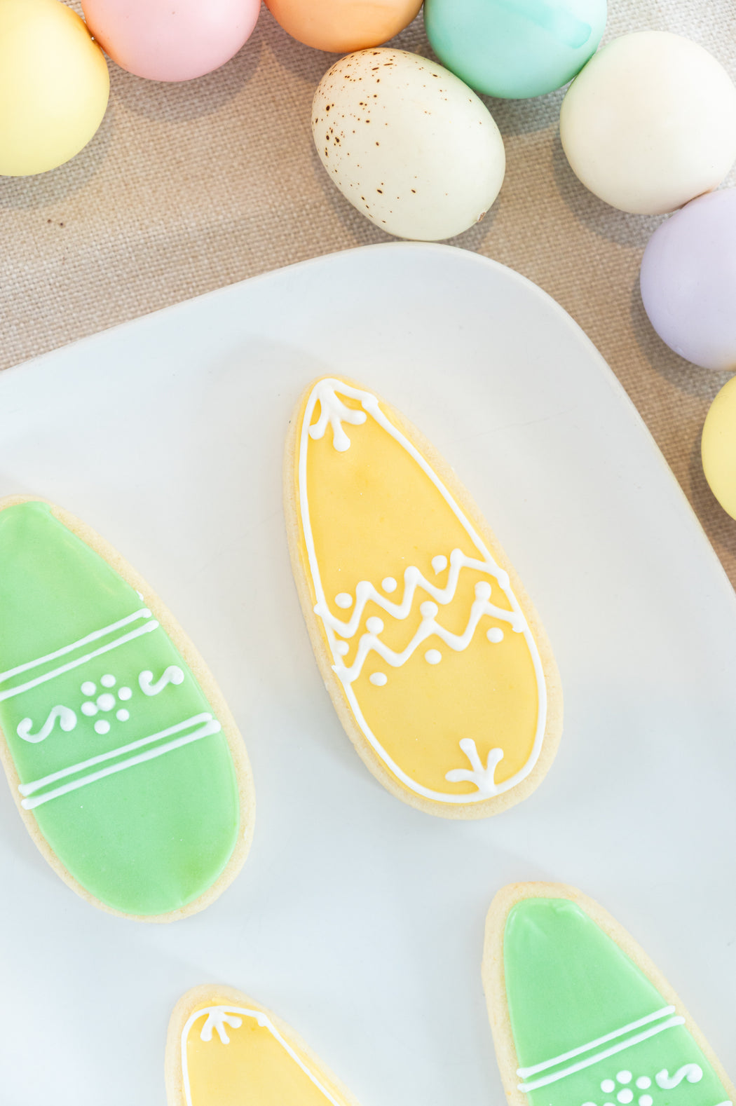 Easter Lemon Shortbread.