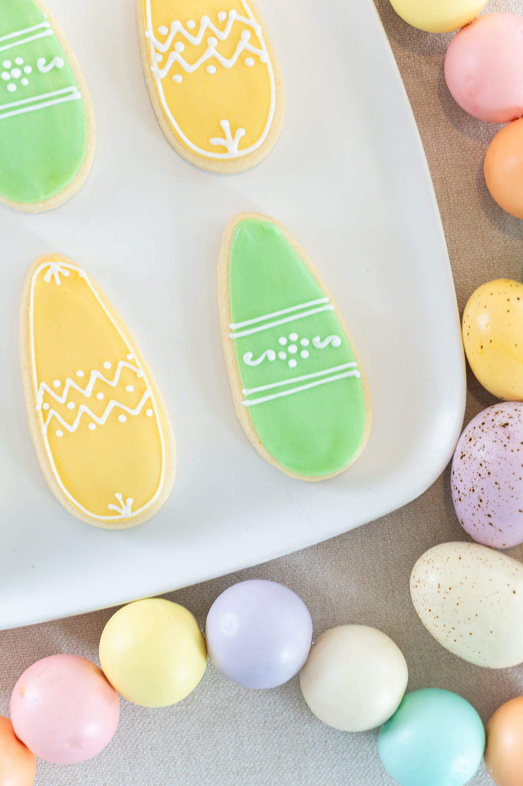 Easter Lemon Shortbread.