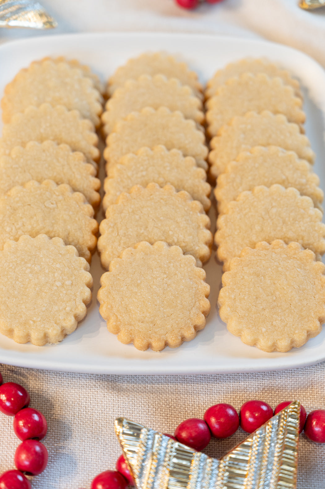 Grandma Joyce's Shortbread Cookies.