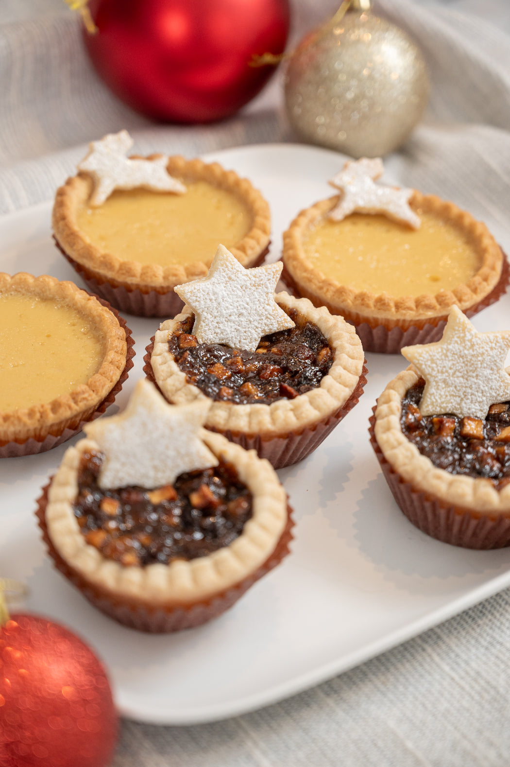 Festive Holiday Tarts.