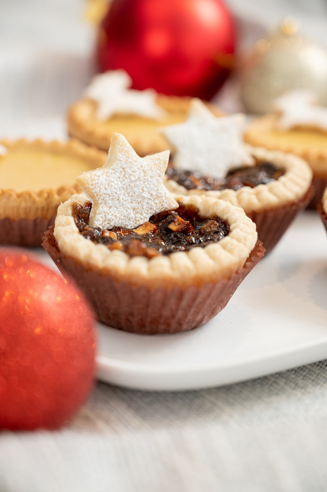 Festive Holiday Tarts.