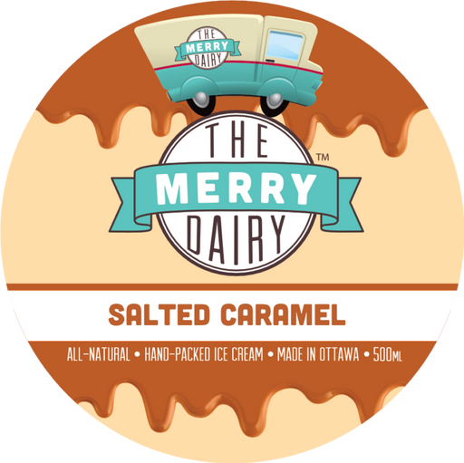 The Merry Dairy Salted Caramel Ice Cream.