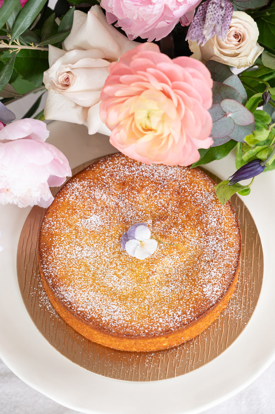 Orange Almond Cake.