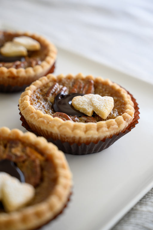 Chocolate Pecan Pies.