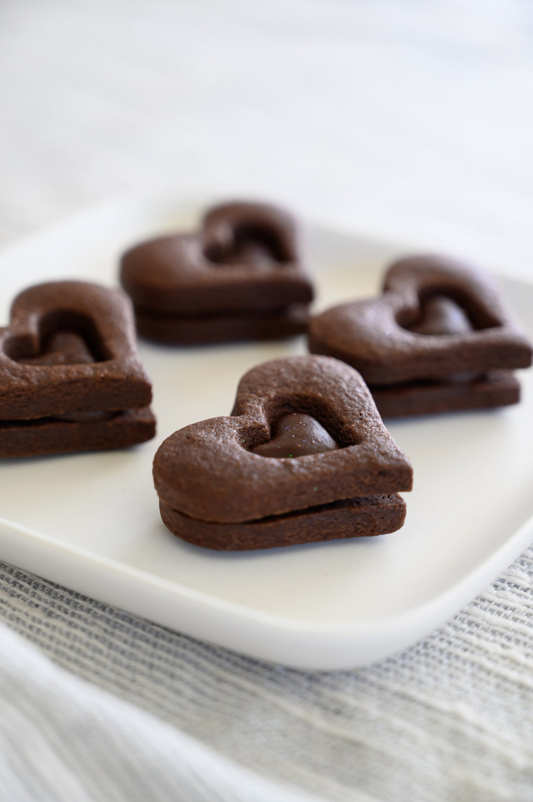 Valentine Chocolate Cremes.