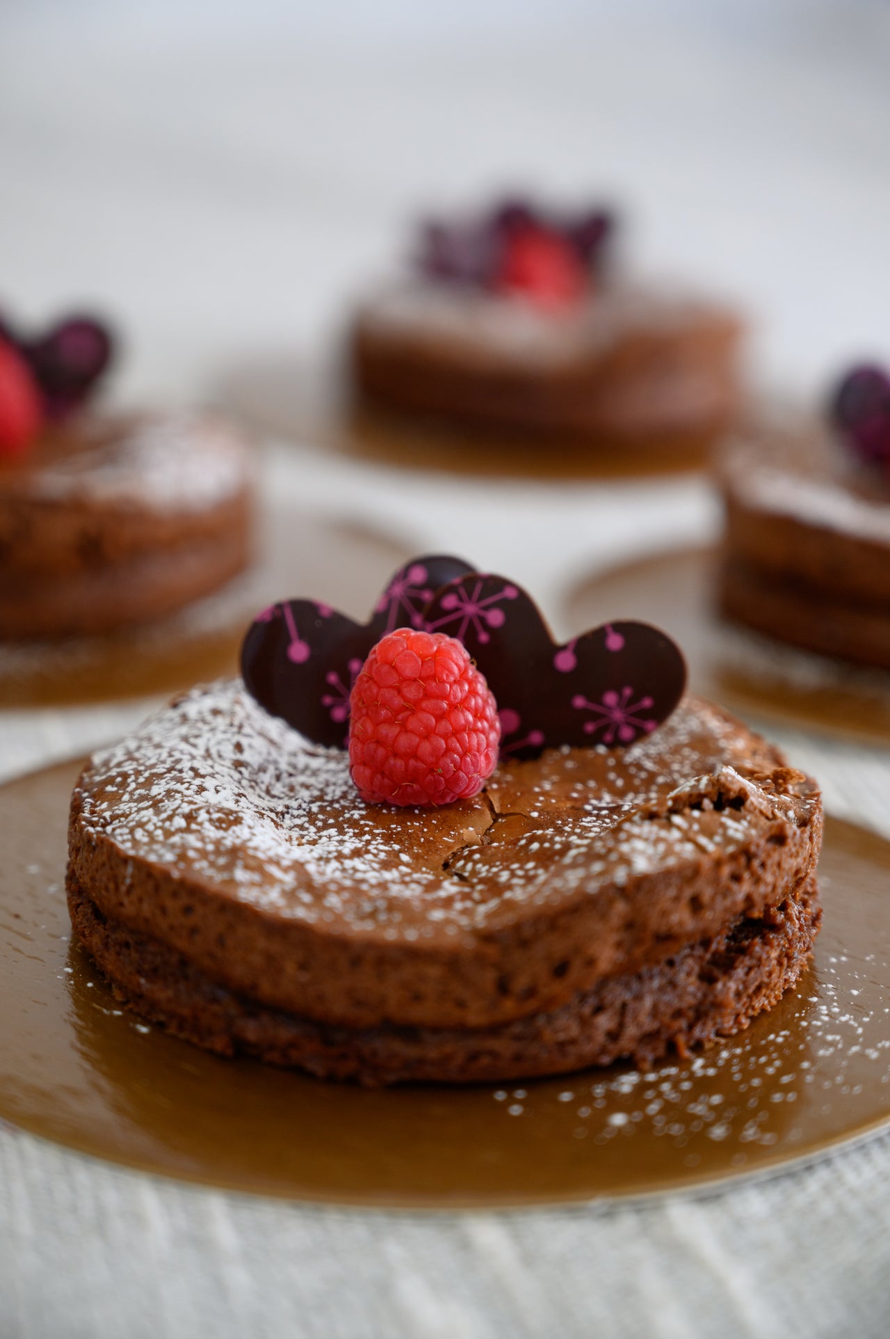 Chocolate Almond Fudge Cake.