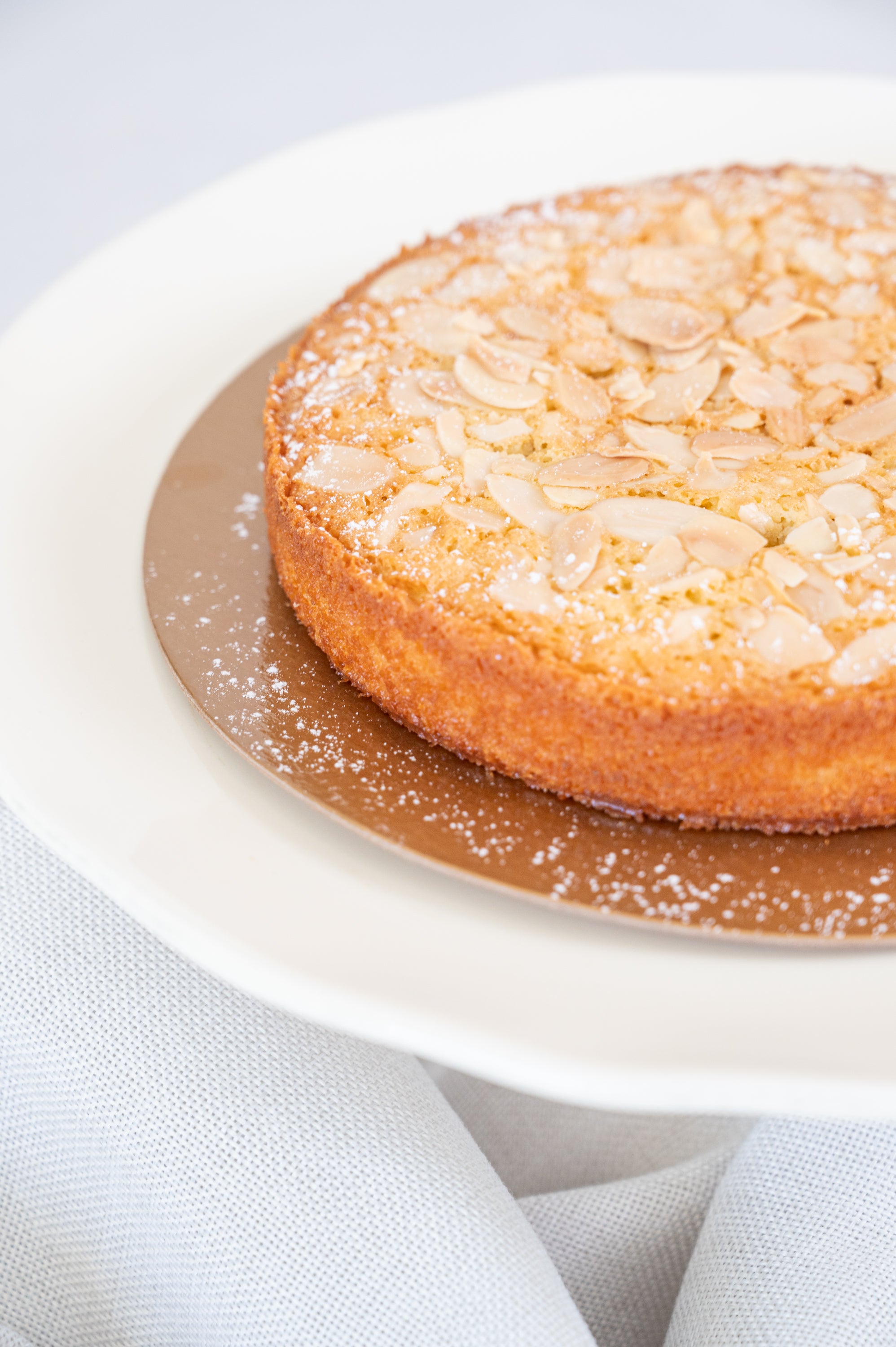 Coconut Almond Cake.
