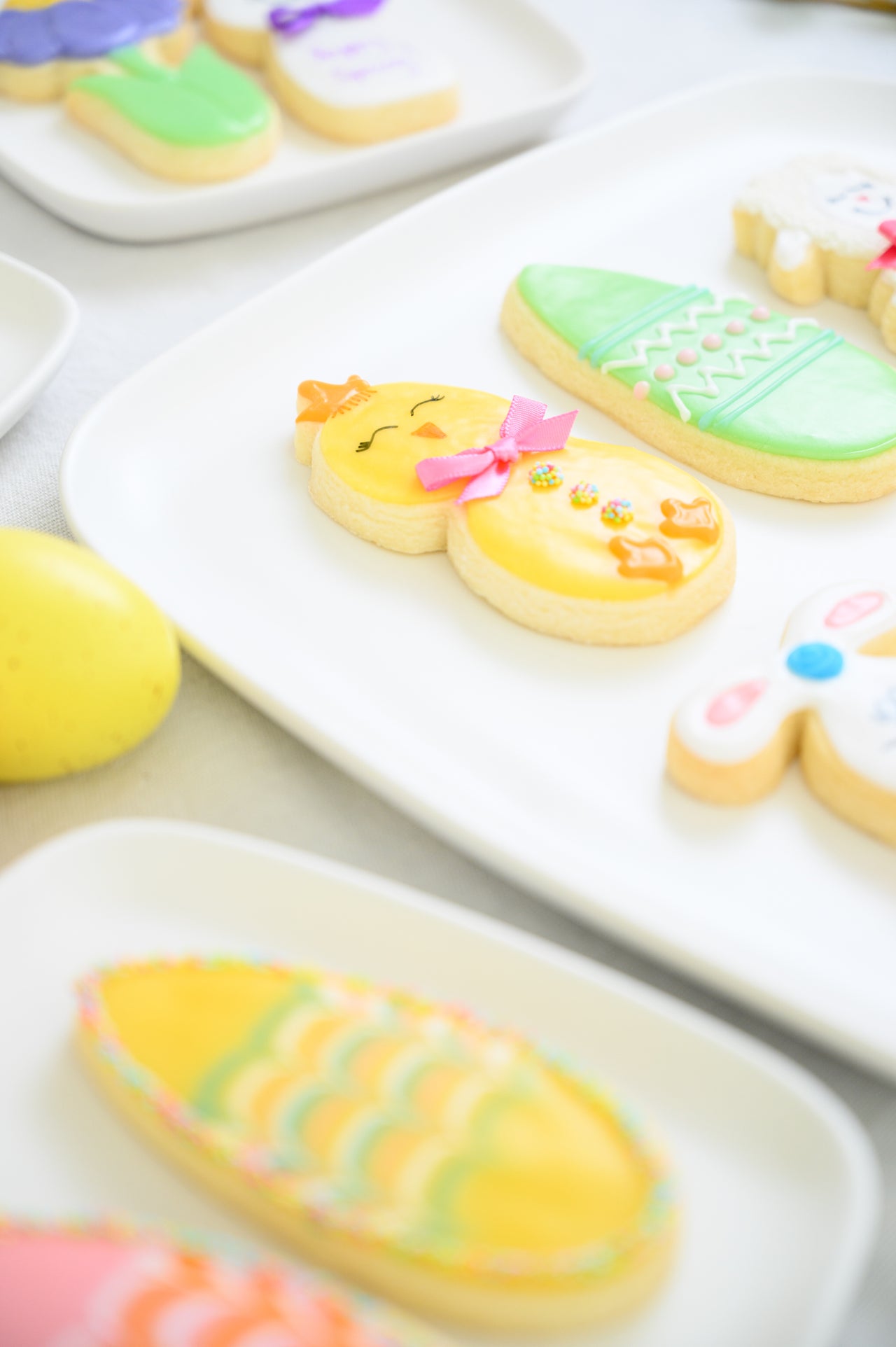 Decorated Easter Cookies.