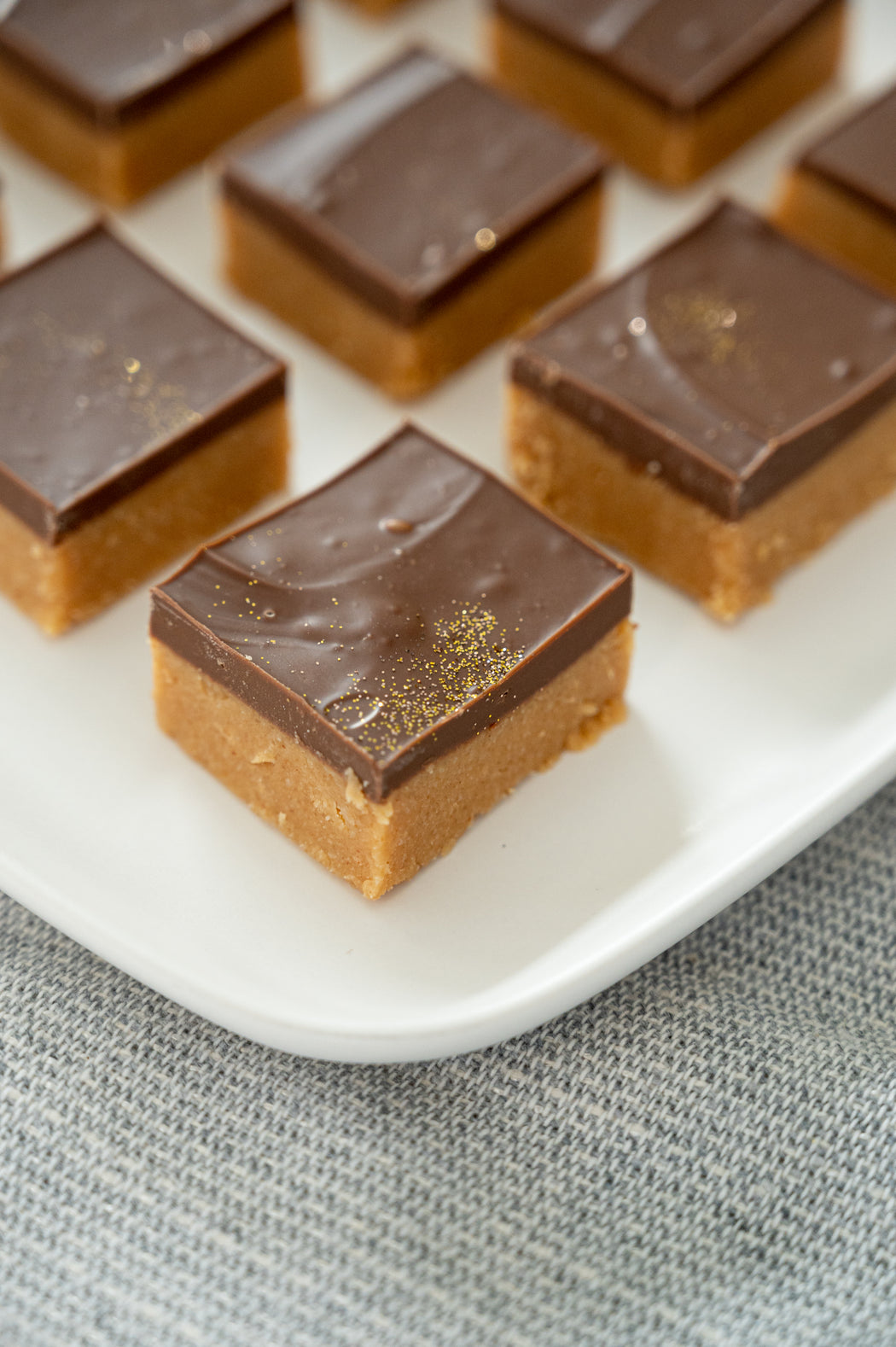 Milk Chocolate Peanut Butter Squares.